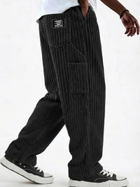 Jared Wide Wale Corduroy Straight Leg Trousers