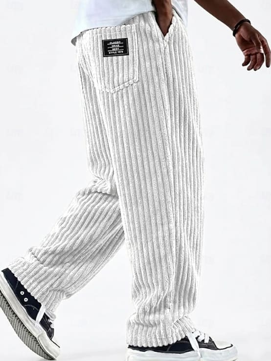 Jared Wide Wale Corduroy Straight Leg Trousers