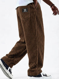 Jared Wide Wale Corduroy Straight Leg Trousers