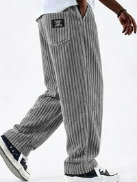 Jared Wide Wale Corduroy Straight Leg Trousers
