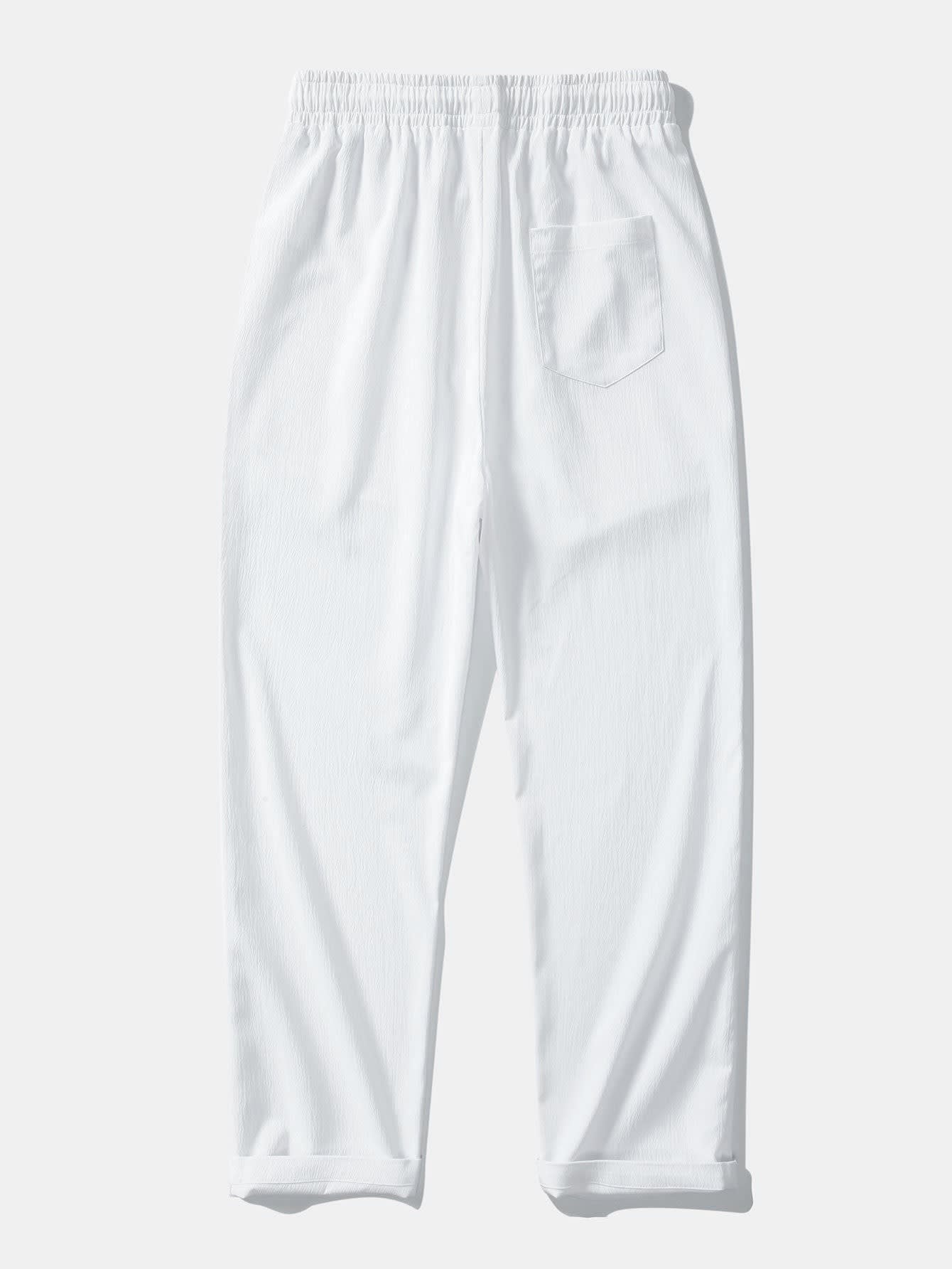 Nolan Band Collar Shirt and Trouser Set_15