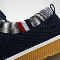 Landon Two Tone Canvas Lace Up Sneakers