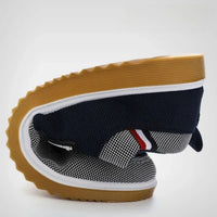 Landon Two Tone Canvas Lace Up Sneakers