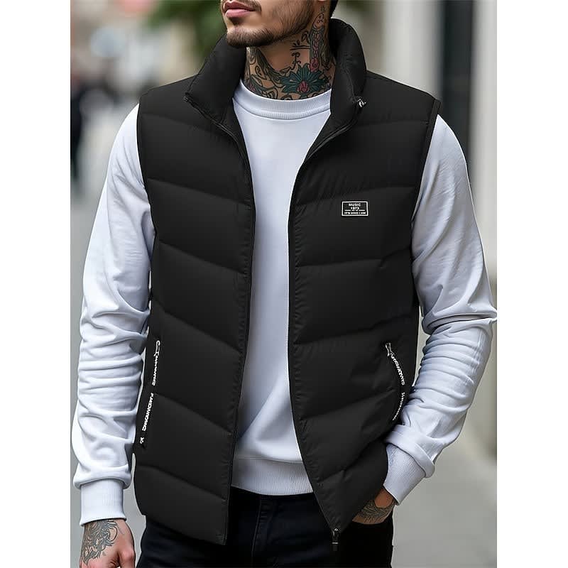 Denham Quilted Padded Zip Up Gilet_5