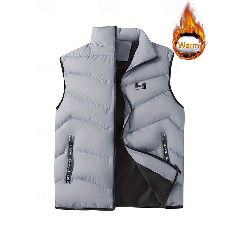 Denham Quilted Padded Zip Up Gilet_9
