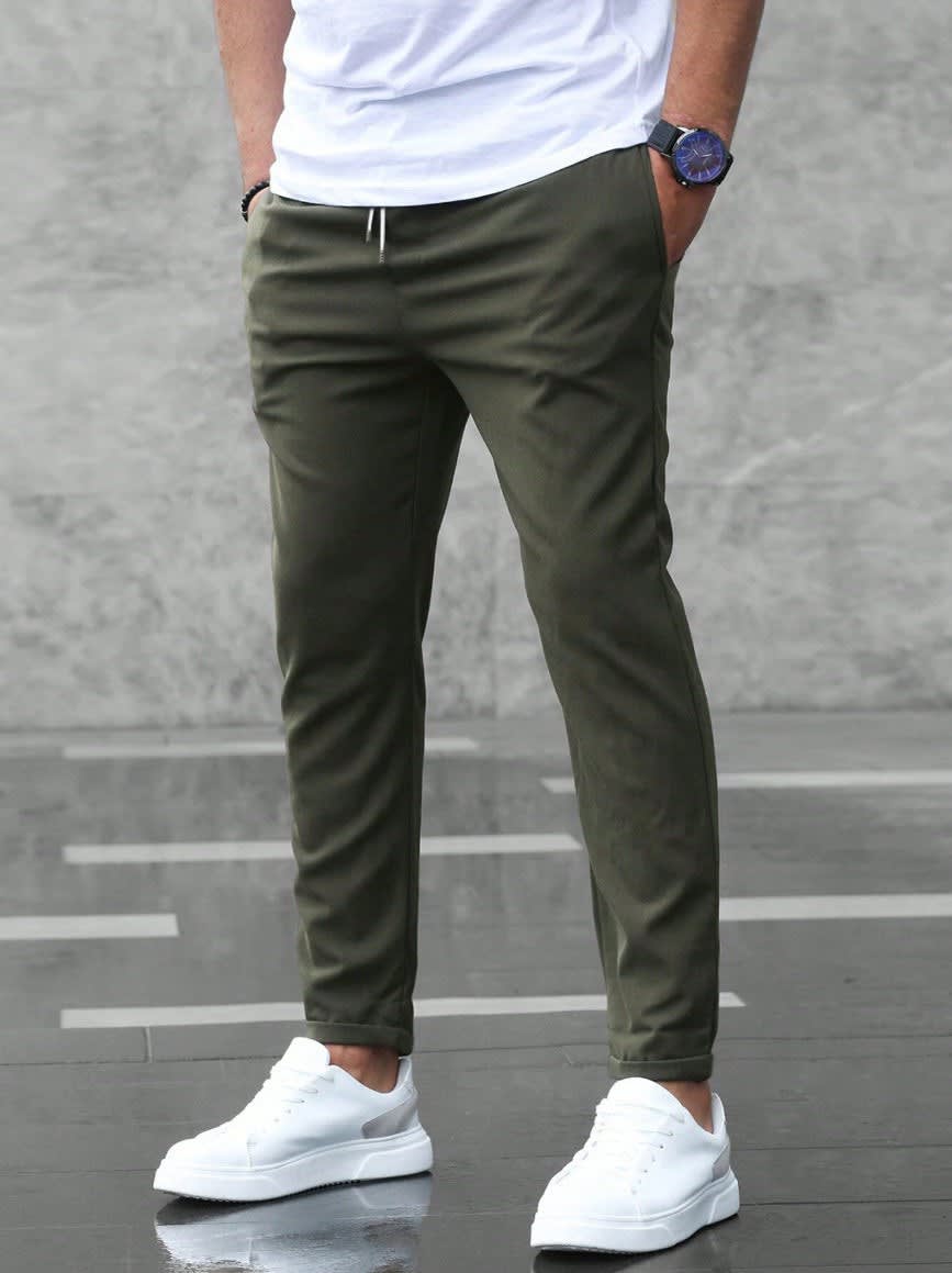 Maxim Tapered Drawstring Trousers