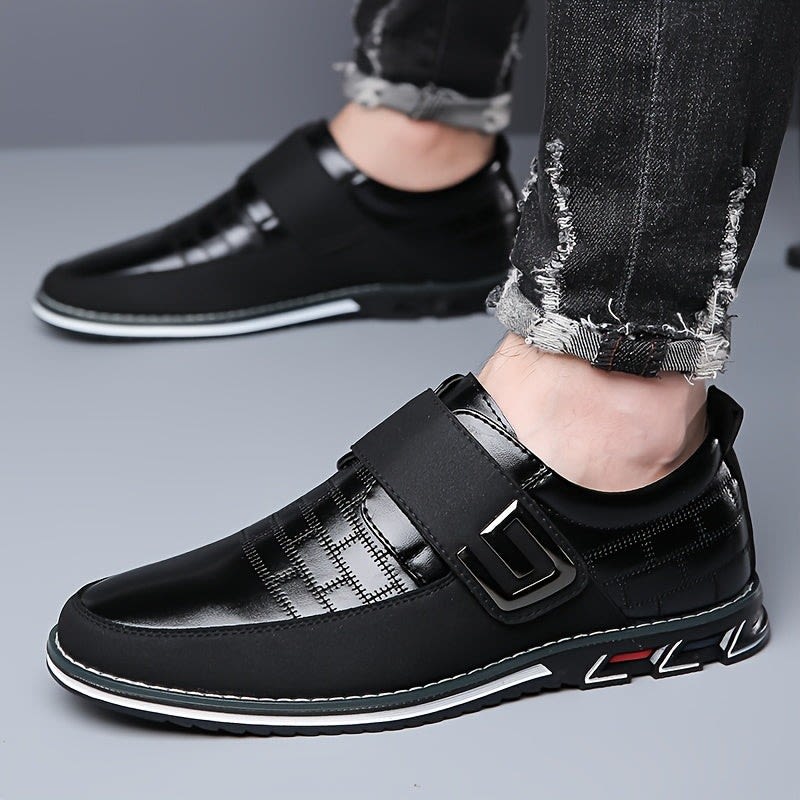 Blaise Textured Panel Lace Up Sneakers_14
