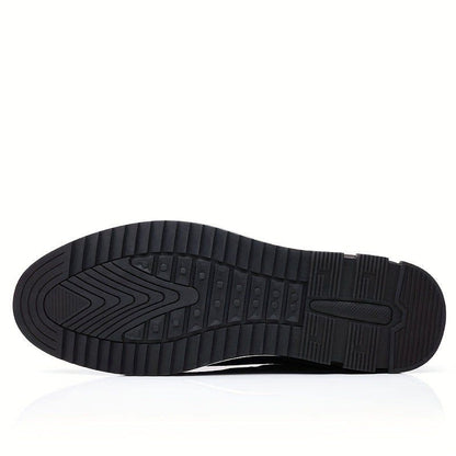 Blaise Textured Panel Lace Up Sneakers_4