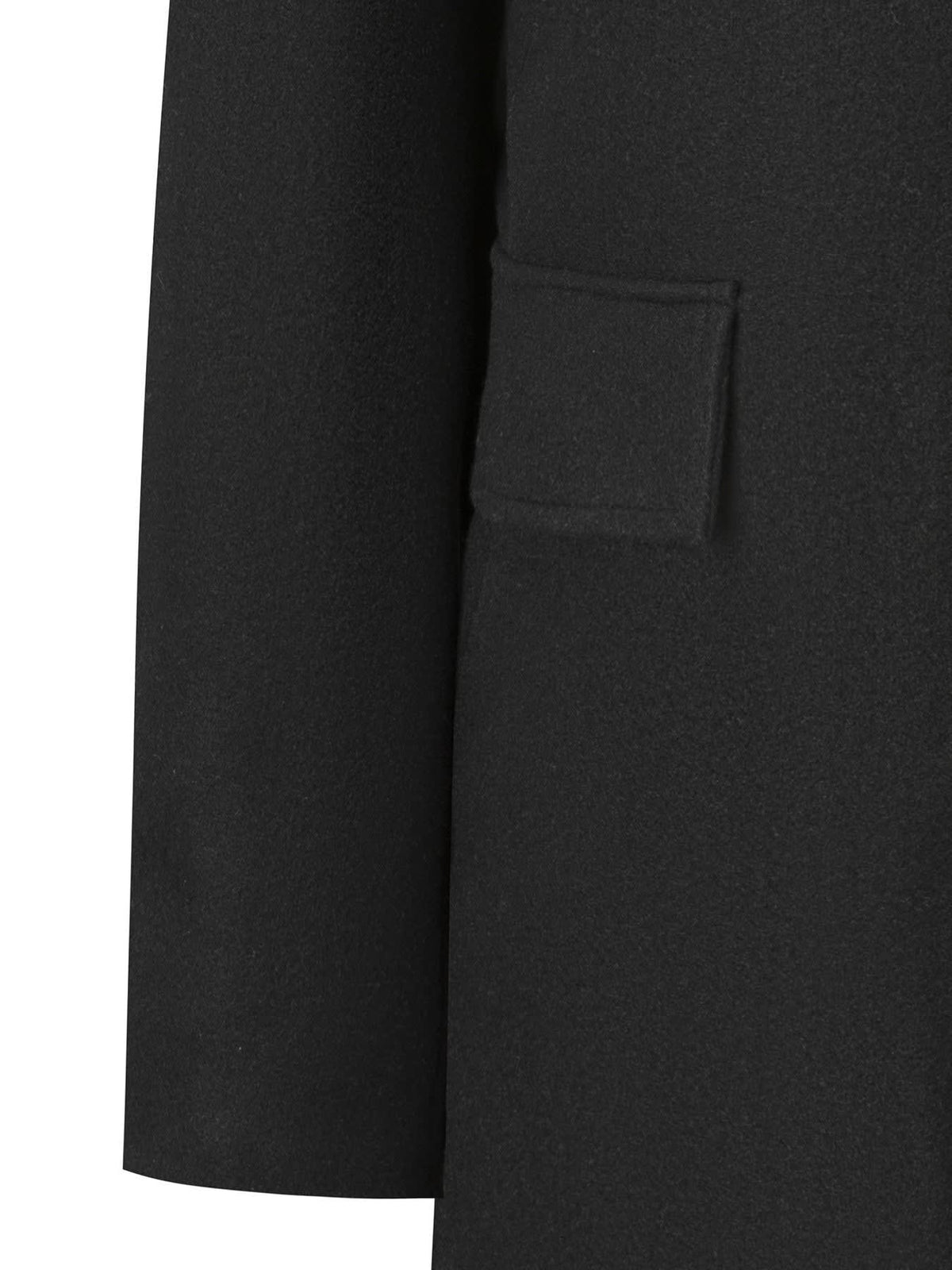 Kavanagh Textured Single Breasted Coat