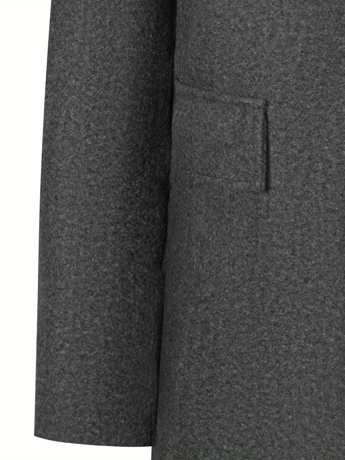 Kavanagh Textured Single Breasted Coat