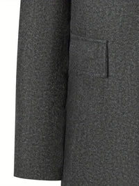 Kavanagh Textured Single Breasted Coat