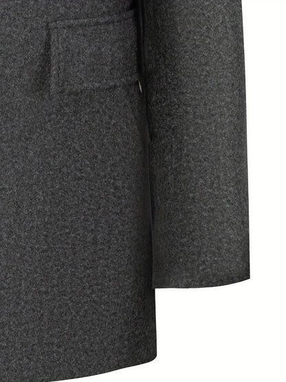 Kavanagh Textured Single Breasted Coat_6