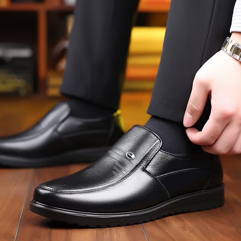 Maverick Lug Sole Slip On Loafers