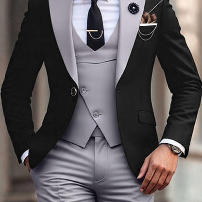 Morrison Peak Lapel Three Piece Suit_13
