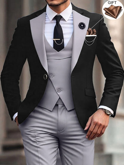 Morrison Peak Lapel Three Piece Suit_2