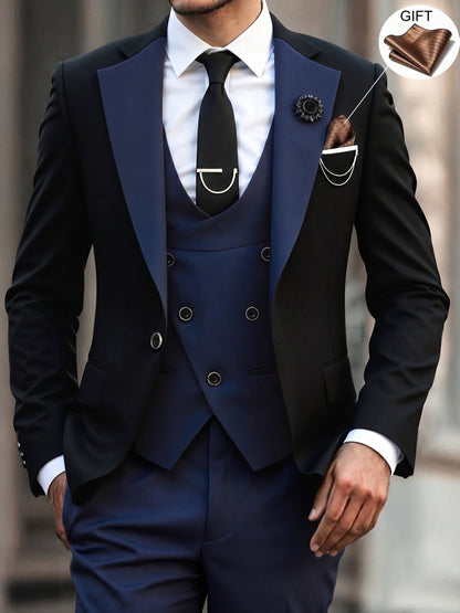 Morrison Peak Lapel Three Piece Suit_6