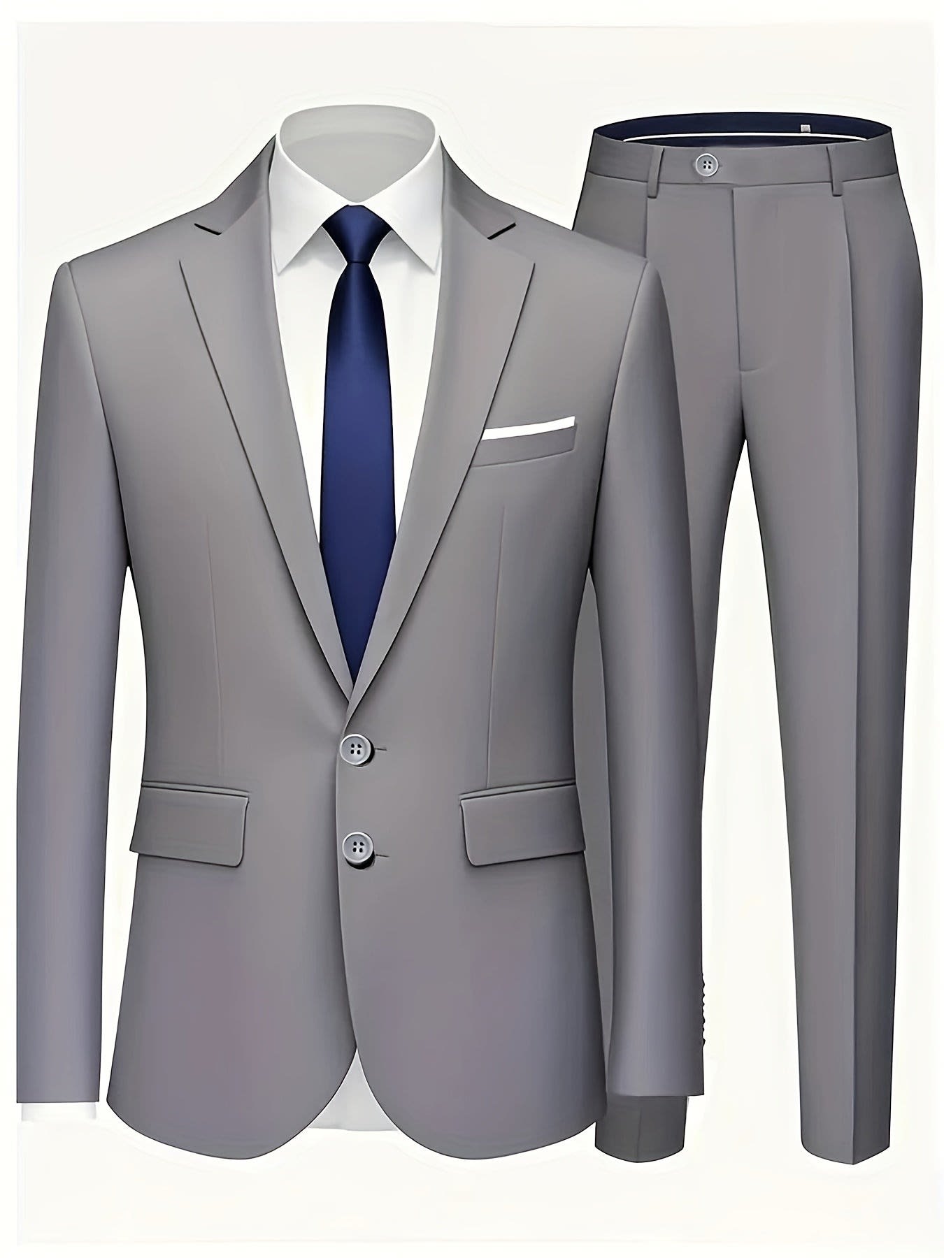 Morrison Peak Lapel Three Piece Suit_8