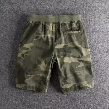 Pratt Camo Print Drawstring Shorts_3