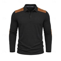 Hyde Waffle Knit Long Sleeve Polo