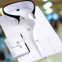Clayton Contrast Collar Long Sleeve Shirt