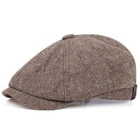 Collier Eight Panel Newsboy Cap