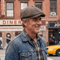 Collier Eight Panel Newsboy Cap