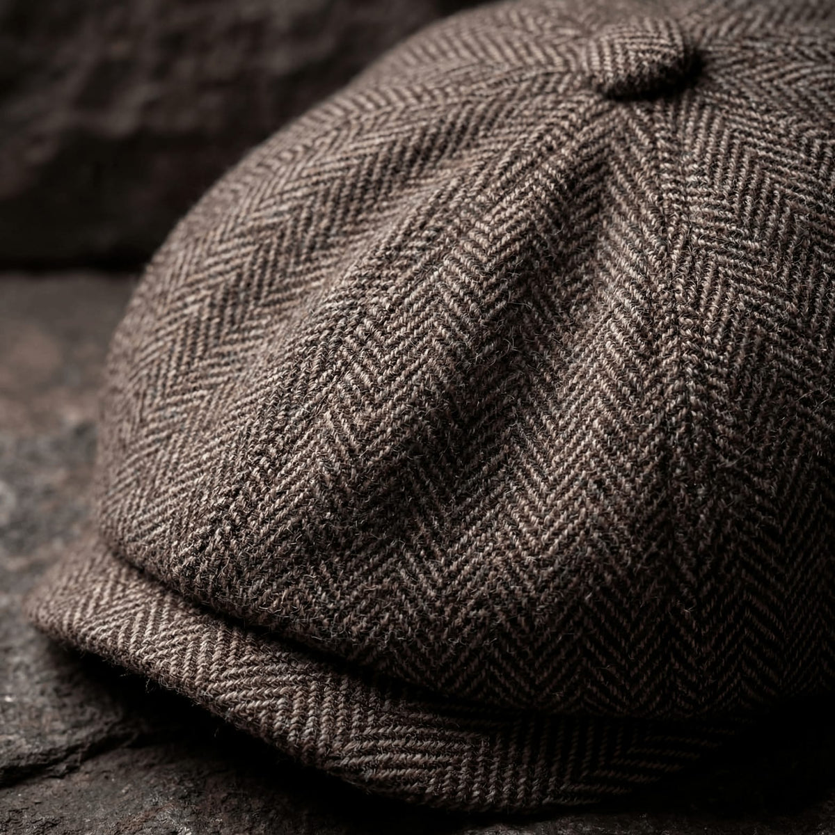 Collier Eight Panel Newsboy Cap