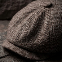 Collier Eight Panel Newsboy Cap