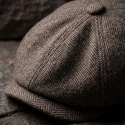 Collier Eight Panel Newsboy Cap_4