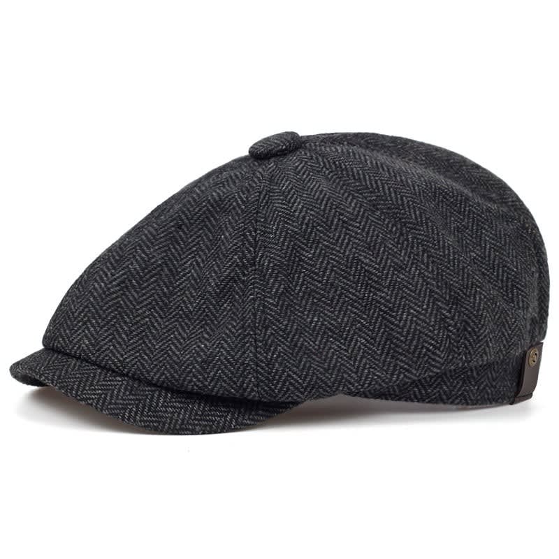 Collier Eight Panel Newsboy Cap