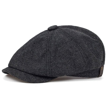 Collier Eight Panel Newsboy Cap_8