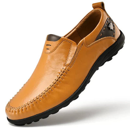 Gus Hand Stitched Leather Loafers_3