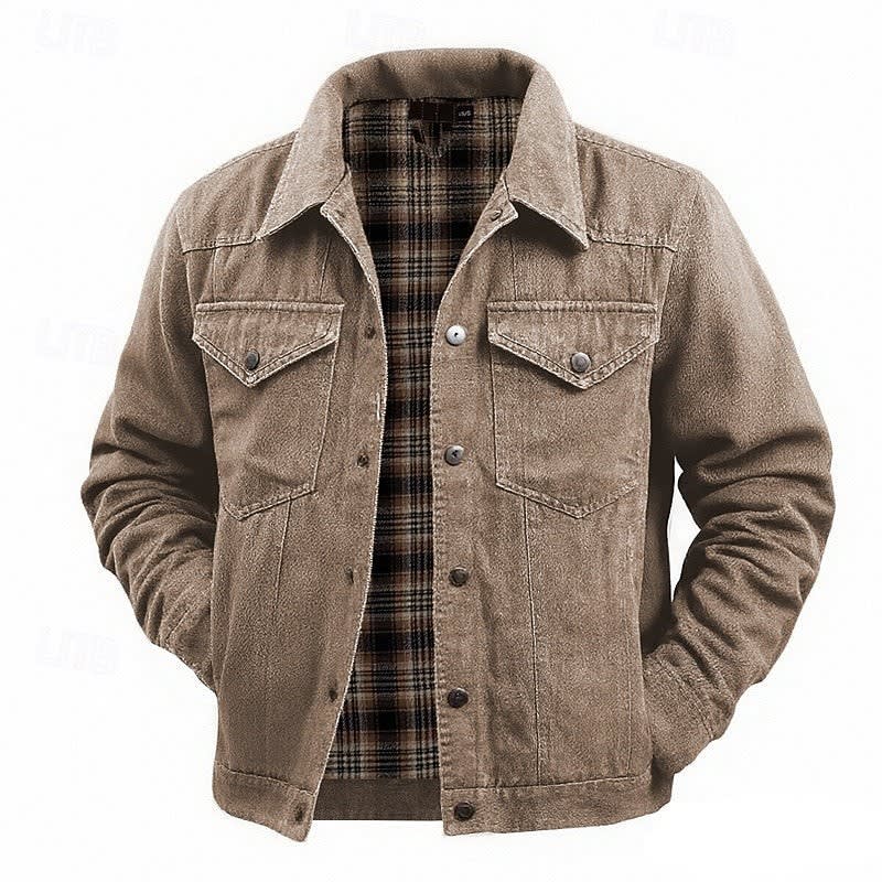 Fairfax Flannel Lined Trucker Jacket_1