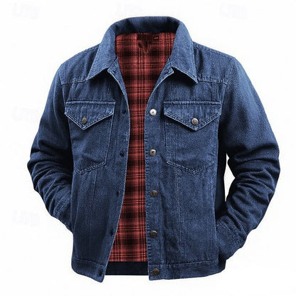 Fairfax Flannel Lined Trucker Jacket_2