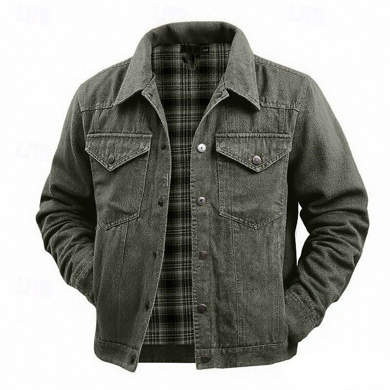Fairfax Flannel Lined Trucker Jacket_3