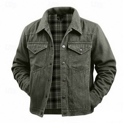 Fairfax Flannel Lined Trucker Jacket_3