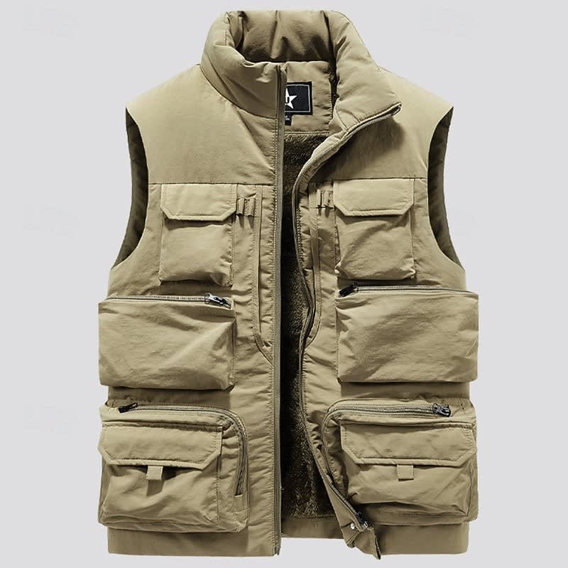 Ezekiel Fleece Lined Utility Vest