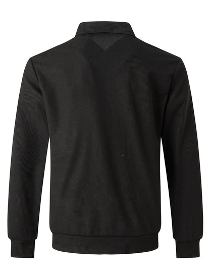 Isidore Textured Knit Zip Front Jacket_10