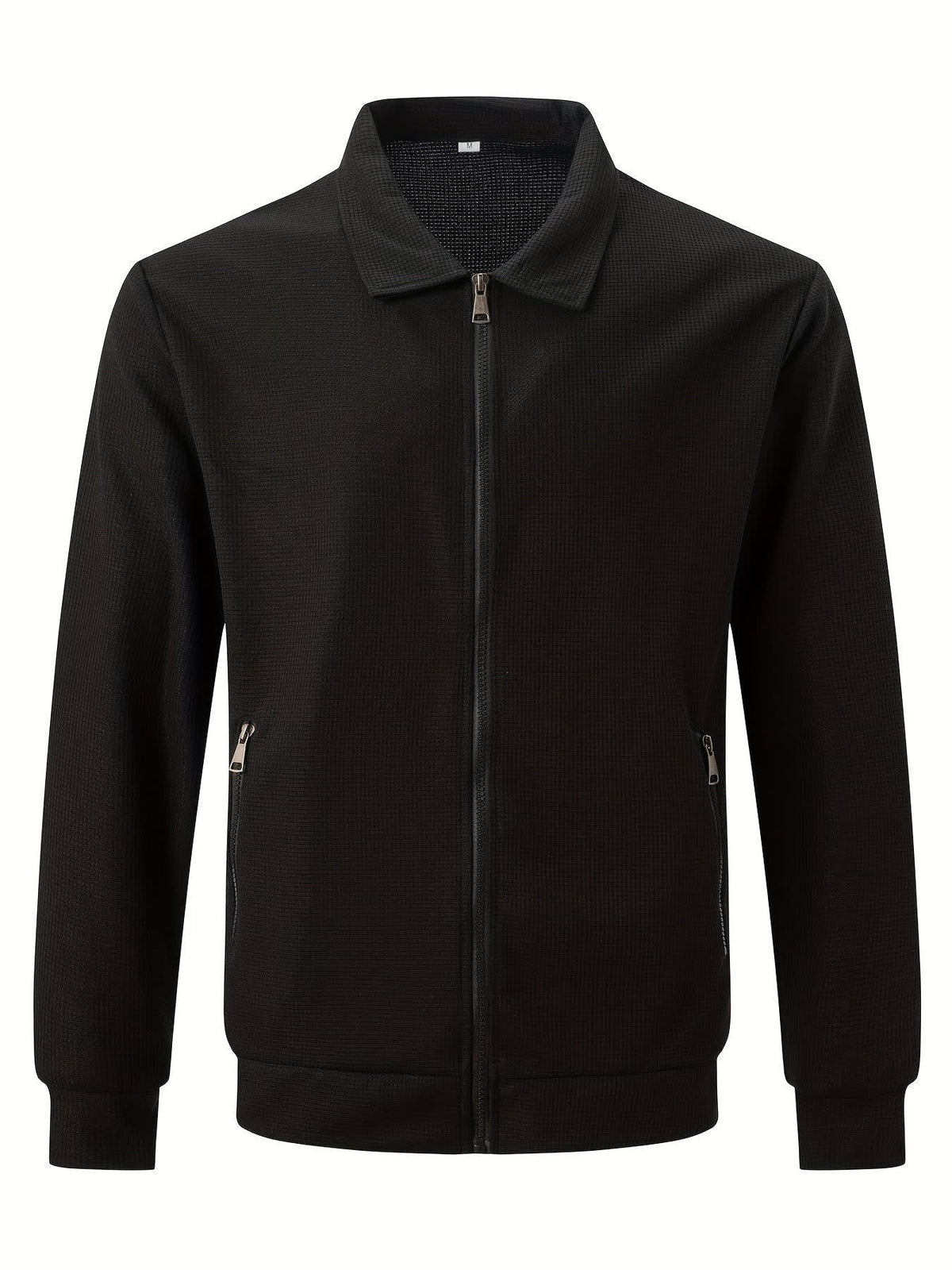 Isidore Textured Knit Zip Front Jacket