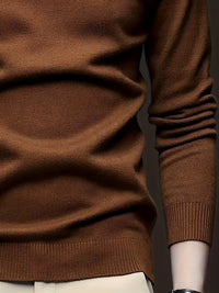 Karl Fine Knit Roll Neck Sweater
