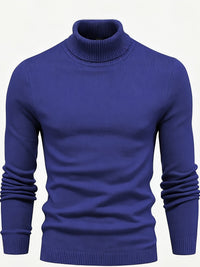 Karl Fine Knit Roll Neck Sweater