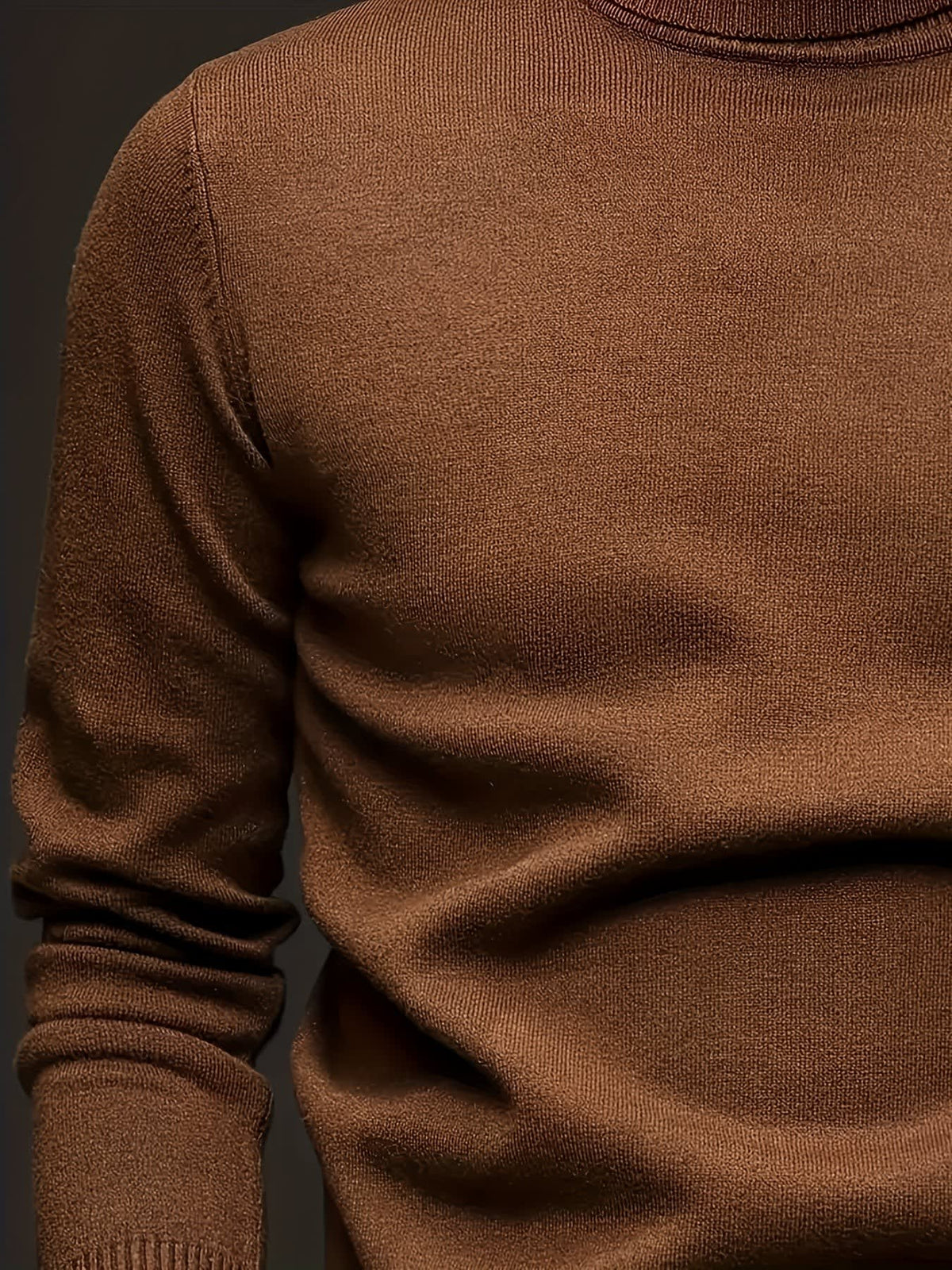 Karl Fine Knit Roll Neck Sweater