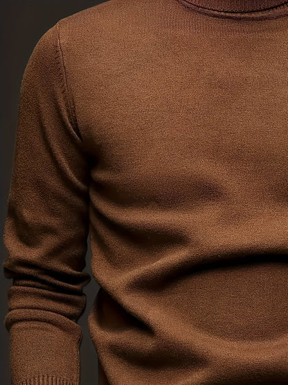 Karl Fine Knit Roll Neck Sweater_7