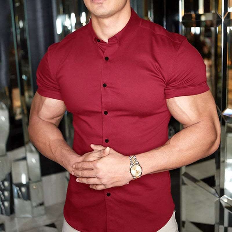 Colin Slim Fit Short Sleeve Shirt_1