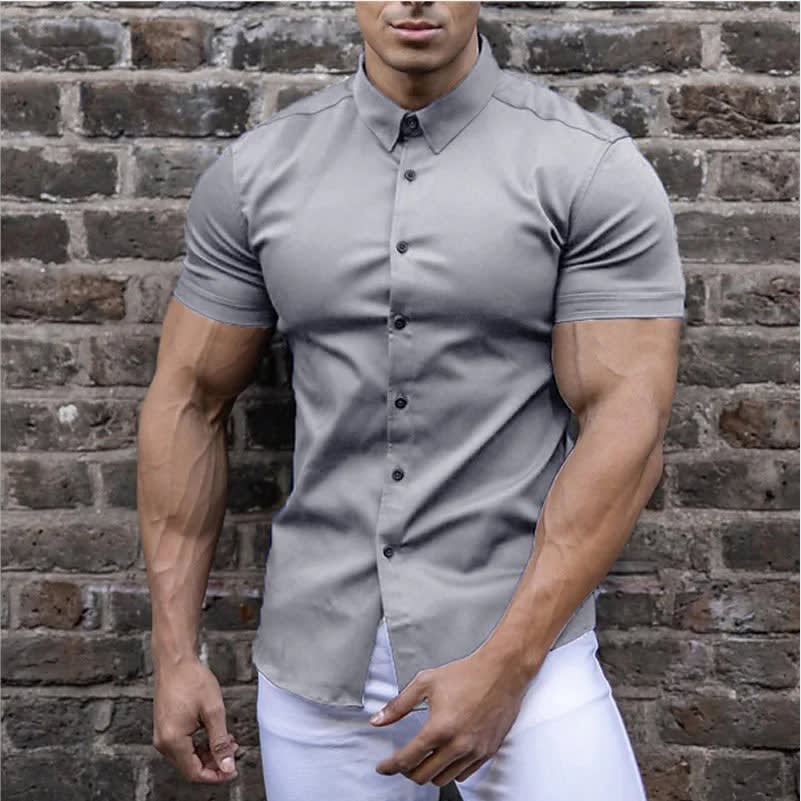 Colin Slim Fit Short Sleeve Shirt_4