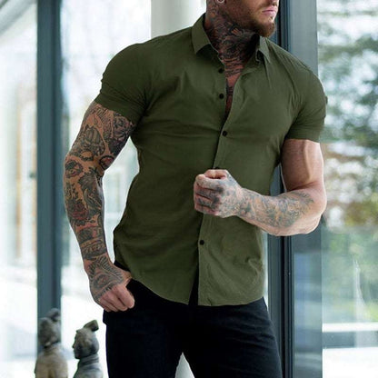 Colin Slim Fit Short Sleeve Shirt_6