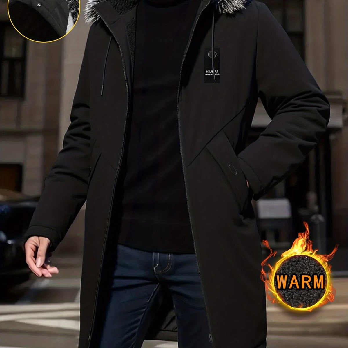 Dunstan Fleece Lined Hooded Parka