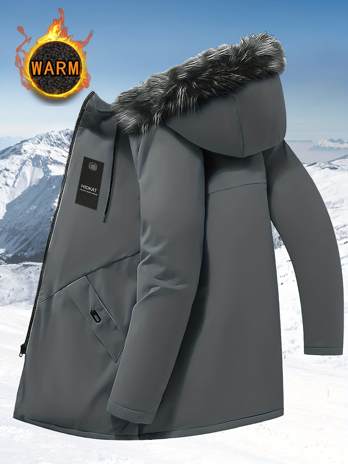 Dunstan Fleece Lined Hooded Parka