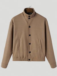 Constantine Stand Collar Bomber Jacket