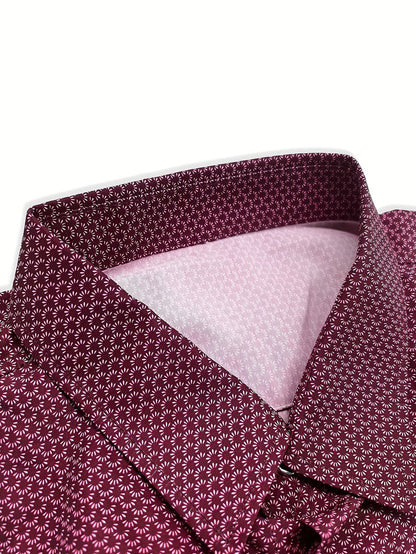 Gunnar Geometric Print Long Sleeve Shirt_10